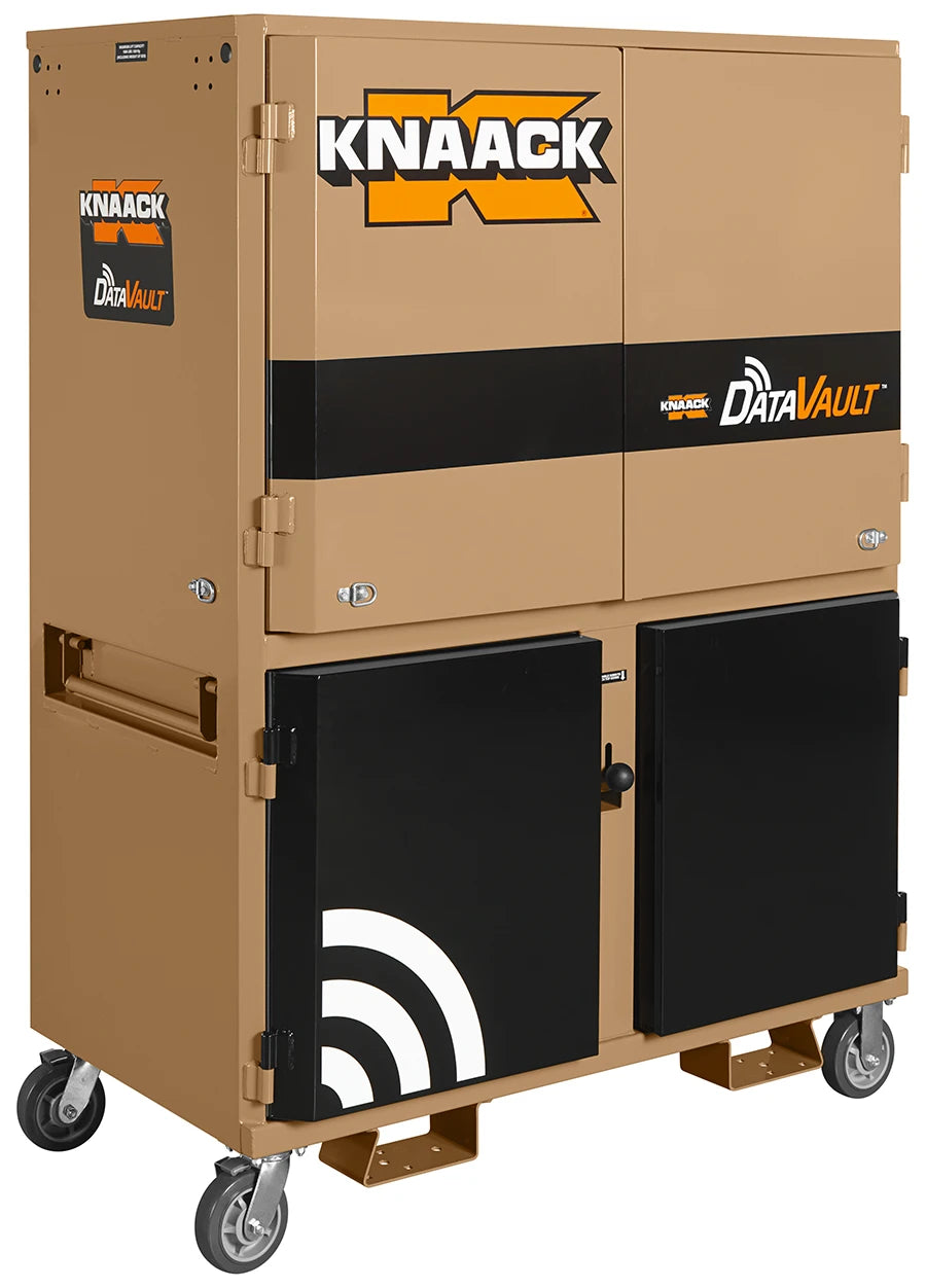 Knaack DataVault Mobile Digital Plan Station, Bare, with Casters and Lock (118-02-KL)