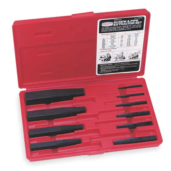 Proto Screw Extractor Set 1/8 in. to 1 in. - 10 Piece (J9500B)