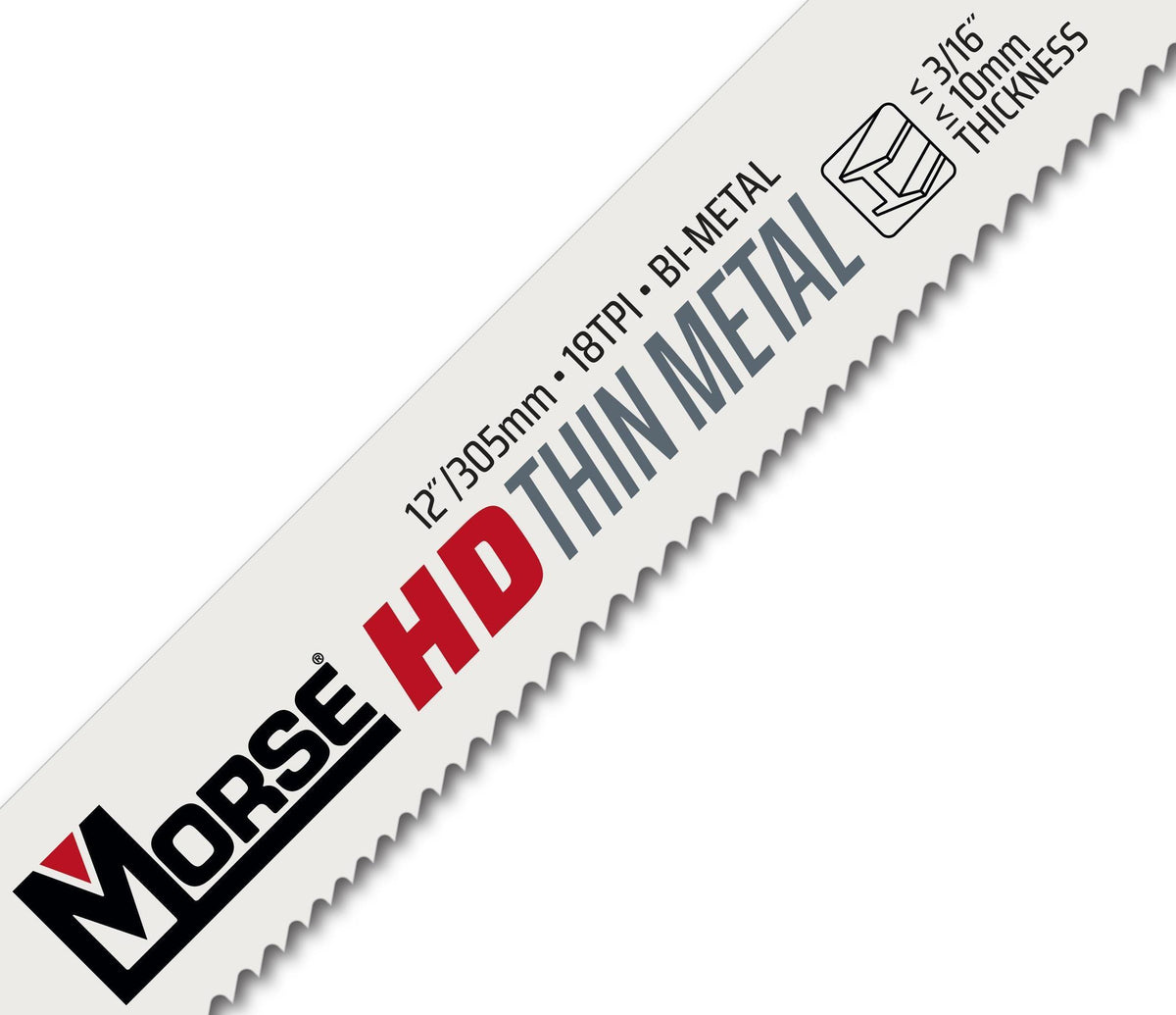 M.K. Morse Master Cobalt® Recip Saw Blade, 6 in, 18 TPI, 50-Pack (RB618T50)