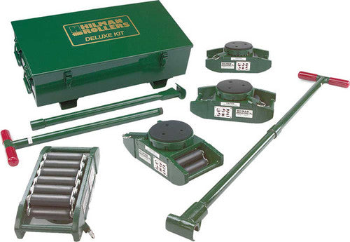 Hilman Nyton Series Deluxe Riggers Kit, 24 Ton, Swivel Locking Padded Tops (KNRS-24-SLP)