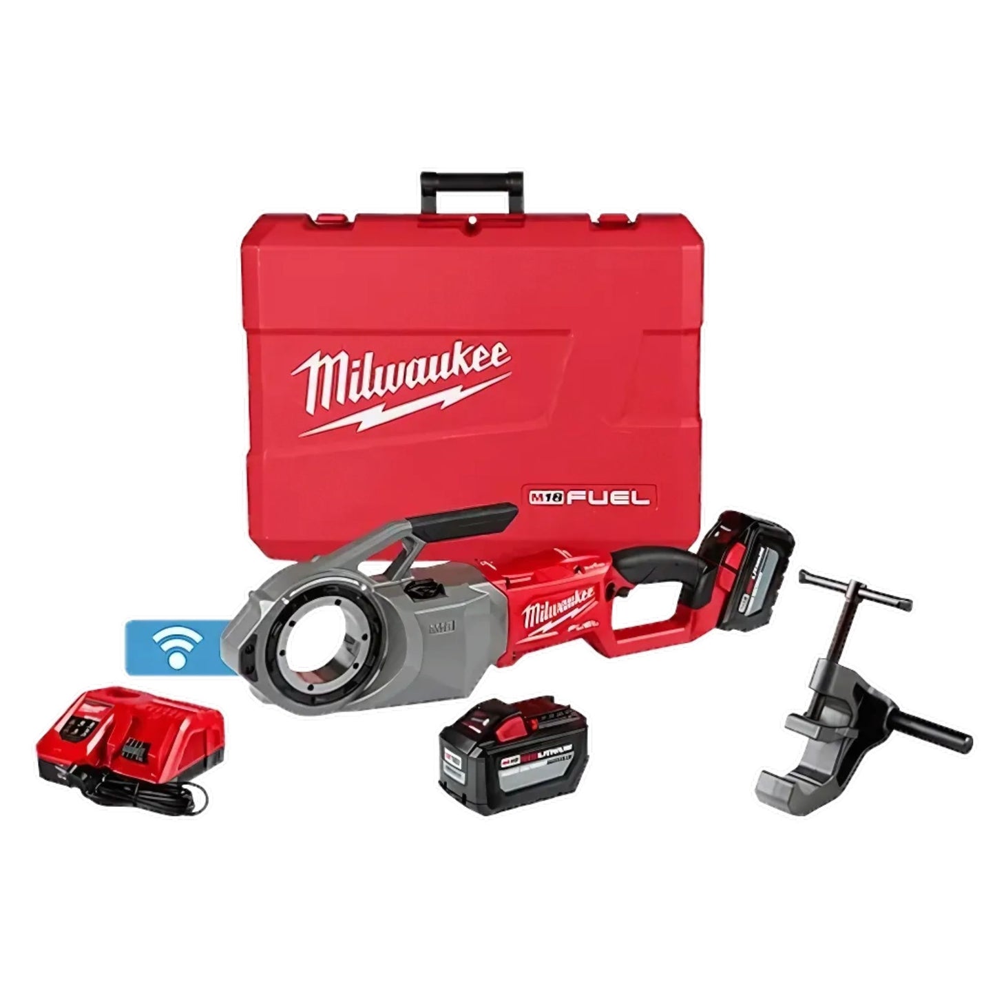 Milwaukee M18 FUEL Pipe Threader w/ ONE-KEY Kit 2874-22HD