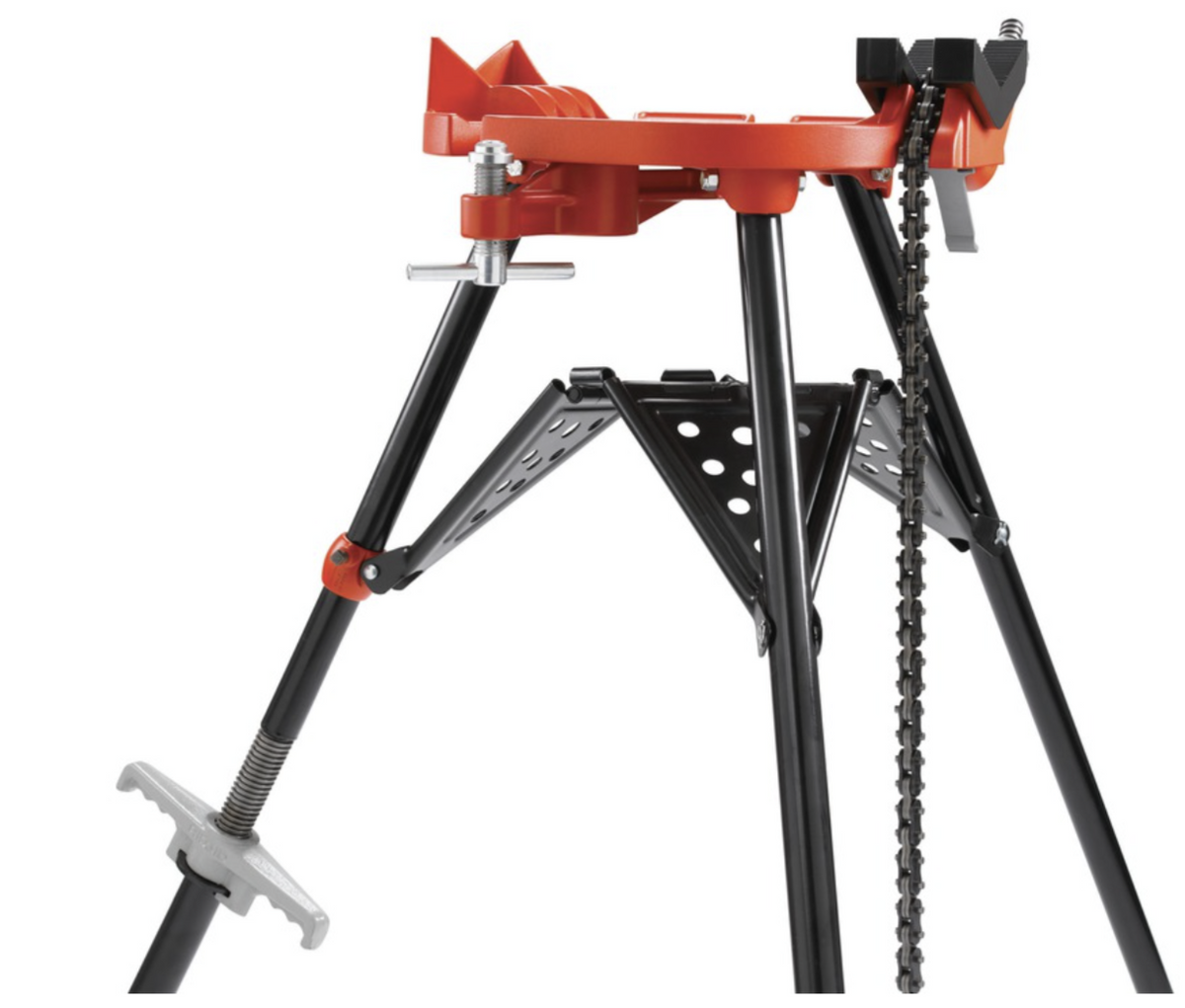RIDGID 425 1/8" - 2-1/2" Portable TRISTAND Chain Vise (16703)