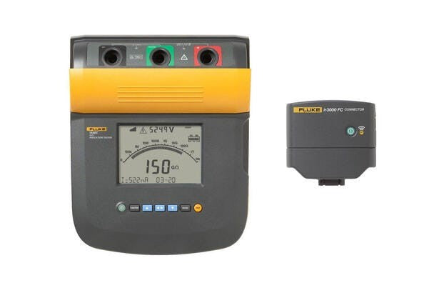 Fluke 10KV INSULATION TESTER KIT WITH IR 3000FC 1550 CONNECTOR (1555 FC KIT)