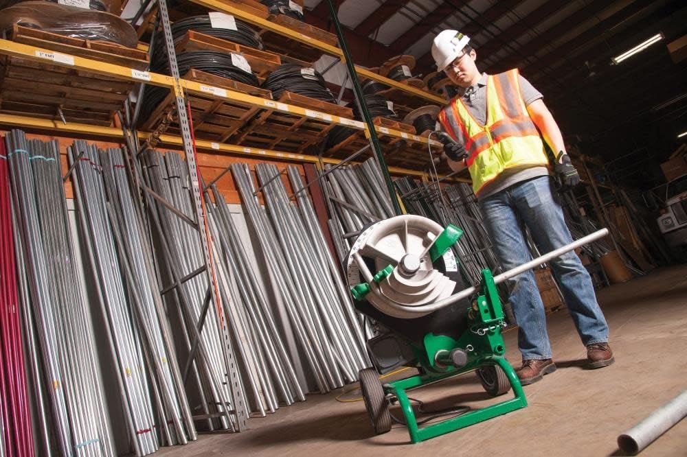 Greenlee 555RSC Classic Electric Bender with Single Rigid Shoes