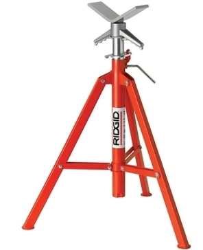 RIDGID VF-99 28" - 52" V-Head High Pipe Stand (22168)