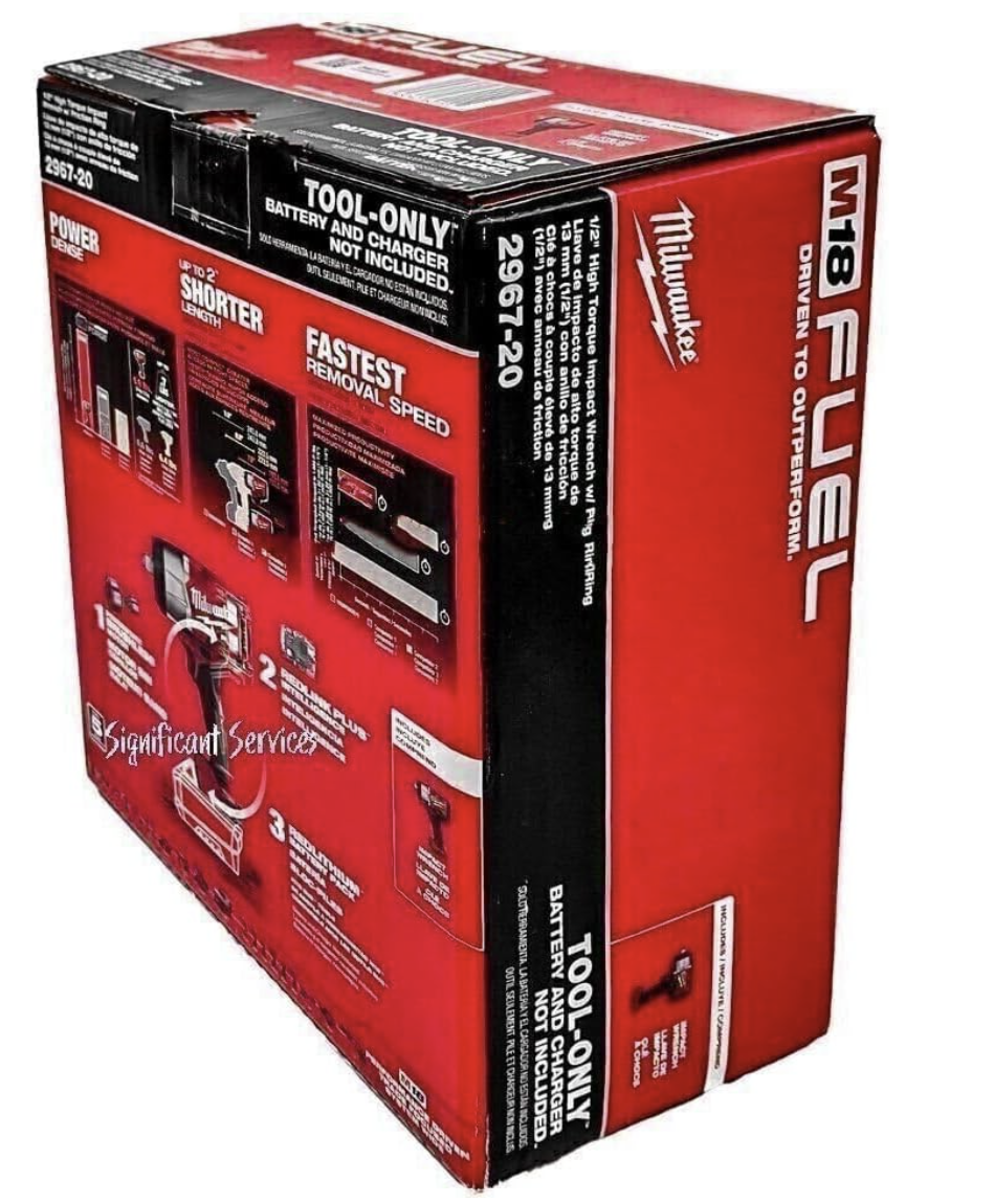 Milwaukee M18 FUEL 1/2" High Torque Impact wrench w/ Friction Ring 2967-20