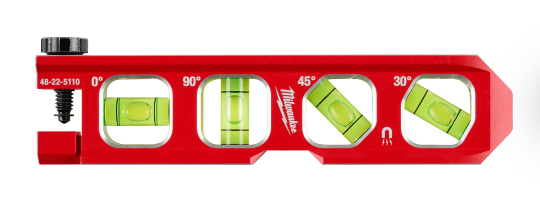 Milwaukee 6.5" Pipe Lock Billet Torpedo Level 48-22-5110