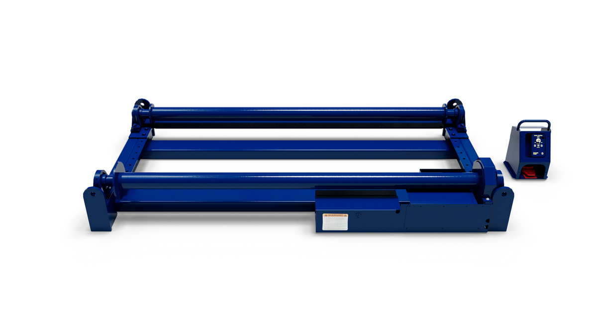 Large Cable Reel Roller - motorized
