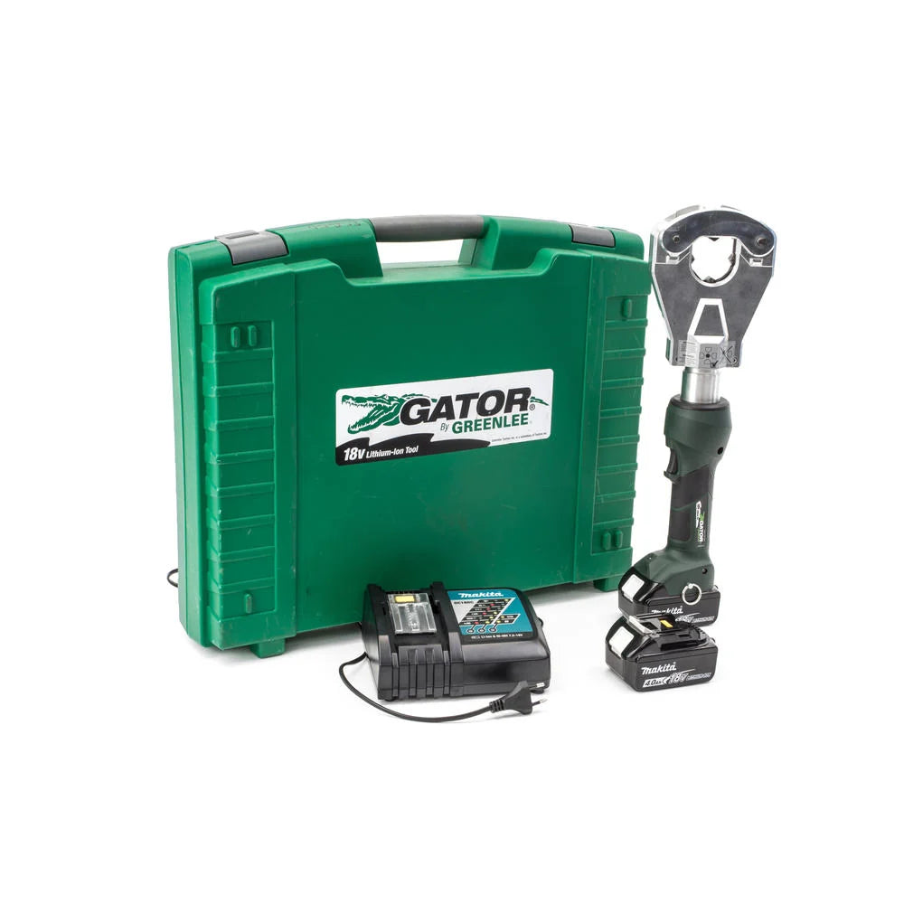 Greenlee 6-Ton Flip Top Inline Quad Crimper, Li-Ion, 120V (EK6FTILX11)