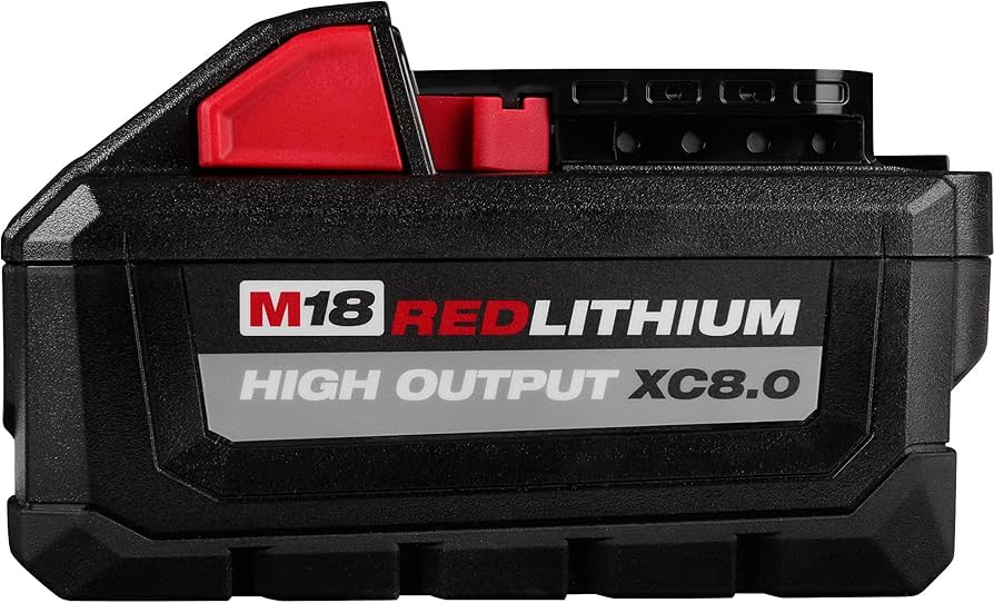 Milwaukee M18 REDLITHIUM HIGH OUTPUT XC8.0 Starter Kit 48-59-1880