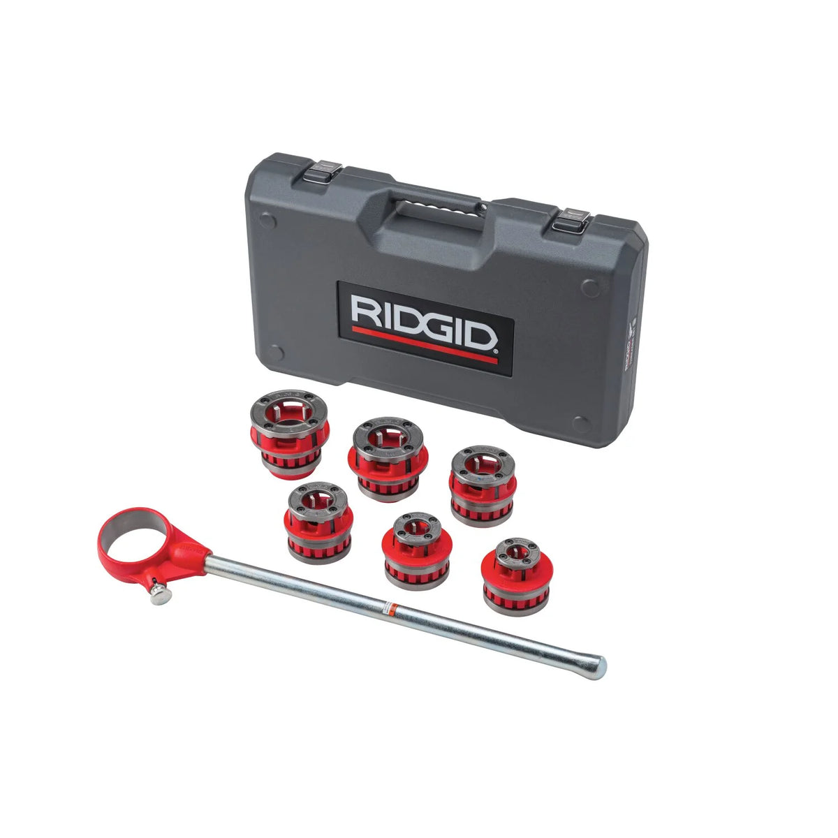 RIDGID 12-R Exposed Ratchet Threader Set, 1/2 - 2 in. NPSM (36510)