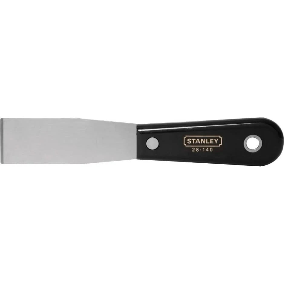 Stanley 1-1/4 in. Nylon Handle Stiff Blade Putty Knife (28-140)