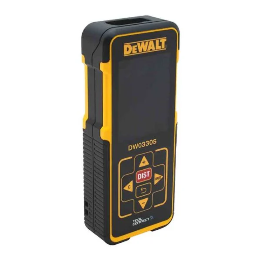 Dewalt 330FT Bluetooth Color Screen Laser Measure Tool/Distance Meter DW0330SN