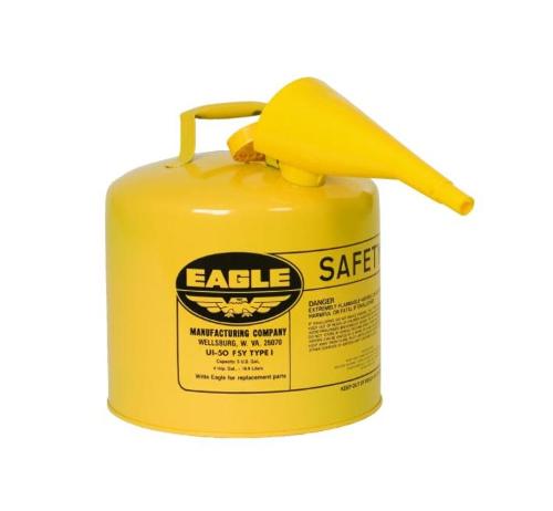 5 GALLON DIESEL CAN W/ FUNNEL