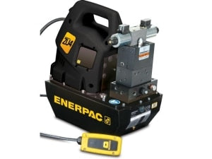 Enerpac Pump, Elec. Universal, VE43 LCD 115V 8L Solenoid