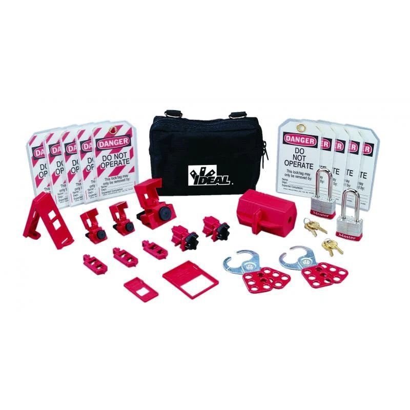 Ideal Industries Standard Lockout/Tagout Kit (44-971)