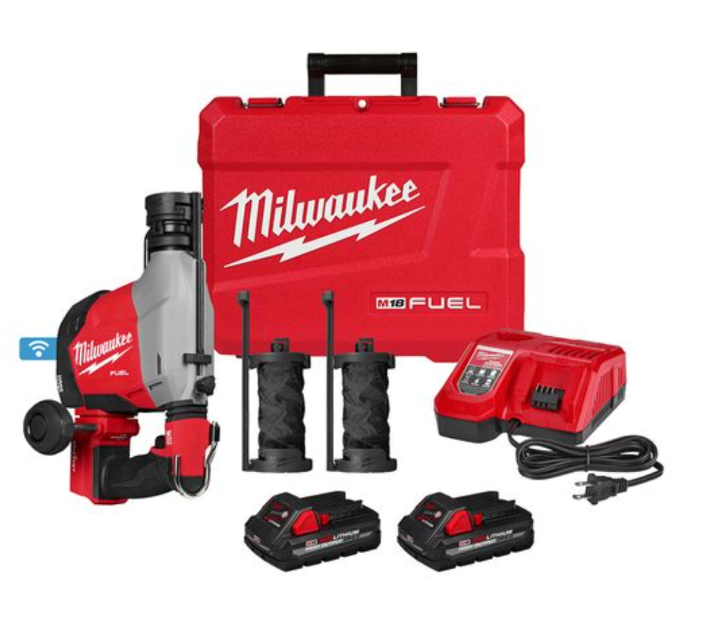 Milwaukee M18 FUEL Overhead Rotary Hammer w/ Integrated Dust Extraction