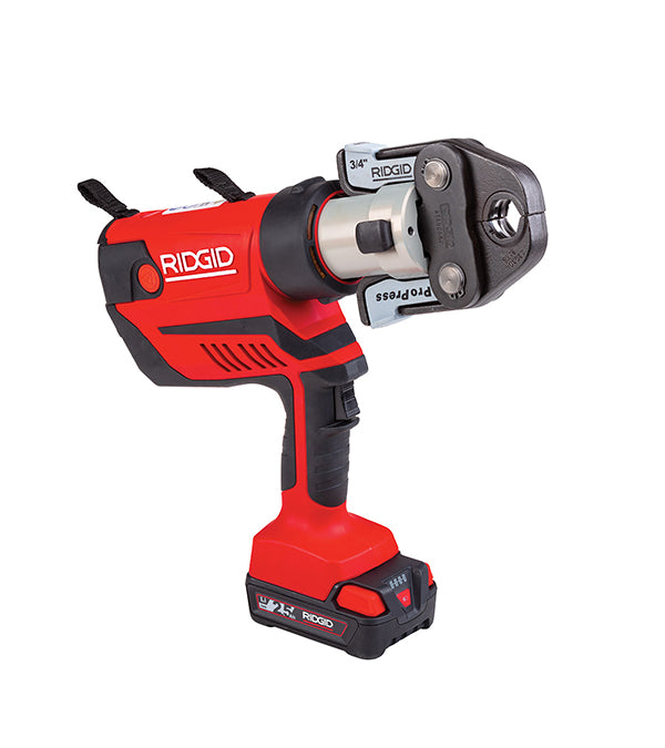 RIDGID RP 350 Press Tool Battery Kit W/ ProPress Jaws (1/2" - 2") 67053