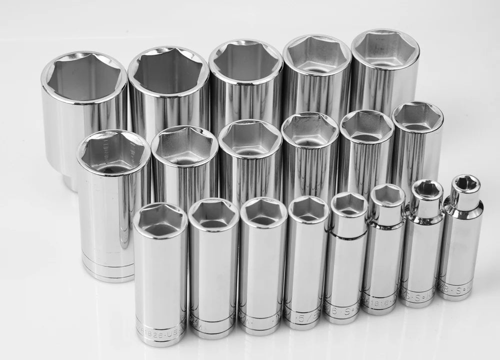 SET SKT 19PC 1/2DR 12PT