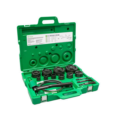 Greenlee 1-Ton Hydraulic Knockout Kit with Hand Pump and Slug-Buster 1/2 in. - 4 in. 7310SB