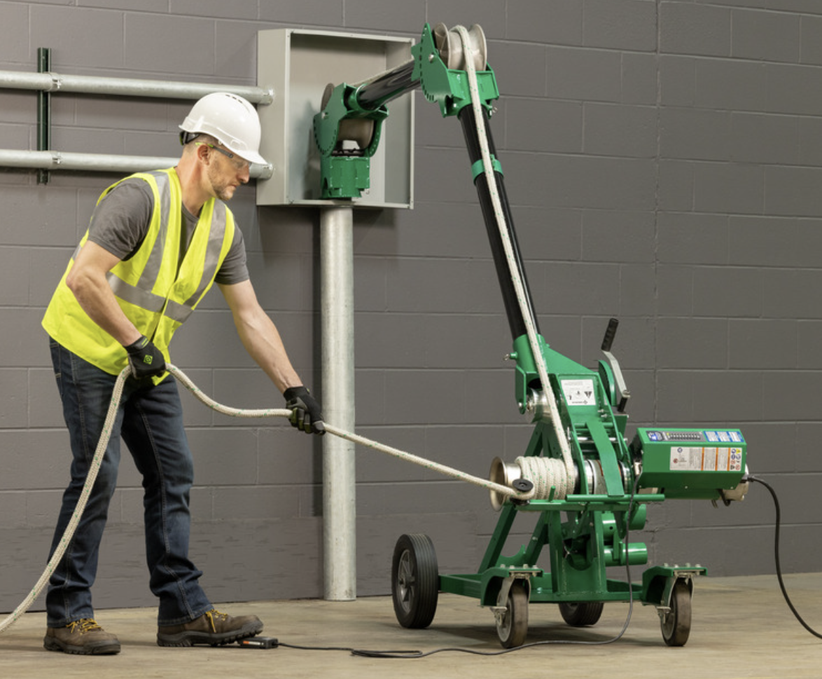 Greenlee GX10 10k Tugger™ Package with Mobile VersiBoom™ (GX10-MVBA)