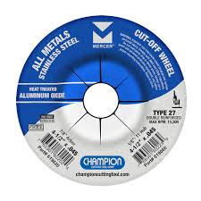 Champion Cutting Tool Thin Cut-Off Wheels - Heat Treated Alum Oxide 619060