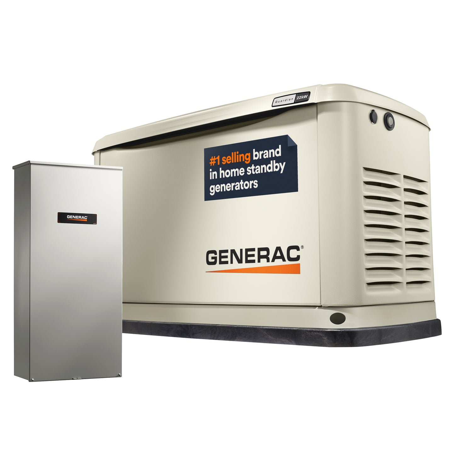 Generac 22kW Standby Generator With Whole House Switch | WiFi Enabled 7043