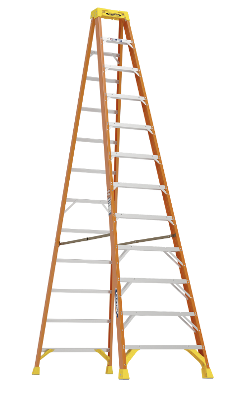 Werner 6212 Fiberglass 12-foot Step Ladder