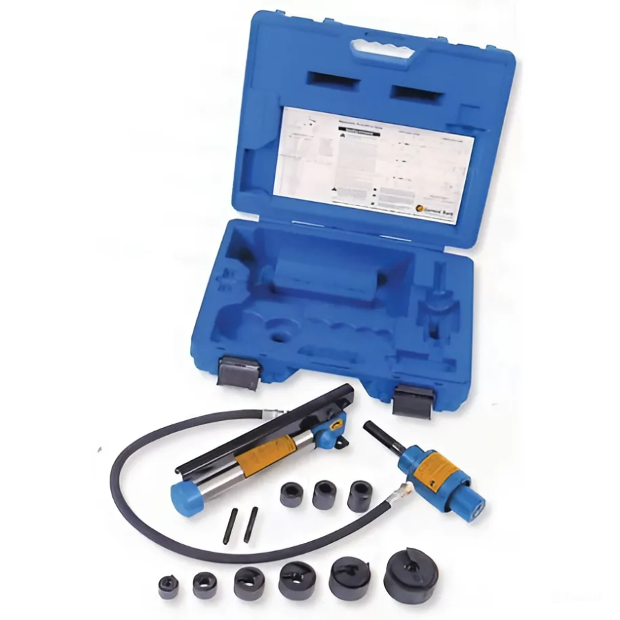 Current Tools 1/2? ? 4? Piece Maker Hydraulic Knockout Set w/Metal Case 154PM