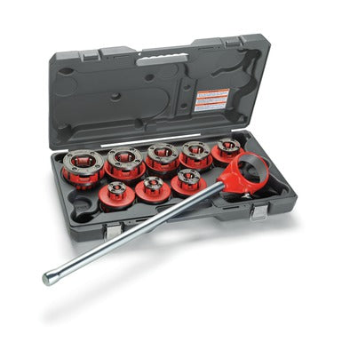 RIDGID 36475 12-R Exposed Ratchet Threader Set (1/2"–2")