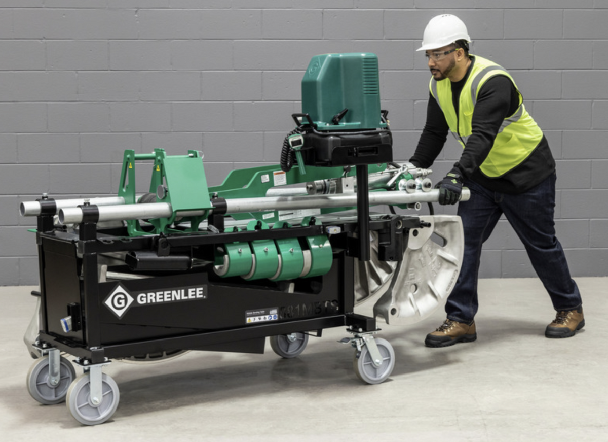 Greenlee Mobile Bending Table for 881 Hydraulic Bender (881MBTS)