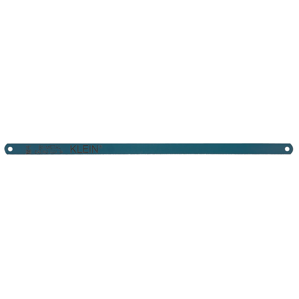 Klein Tools Bi-Metal Hacksaw Blades, 24 TPI, 12-Inch, 100-Pack (1224BI)