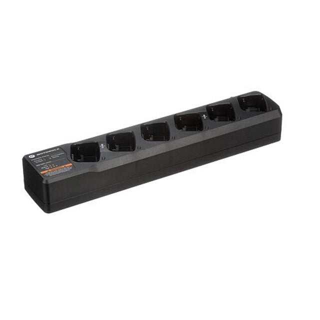 Motorola Solutions RM Series Six-Pocket Multi-Unit Charger and Cloning Station (PMLN6384A)
