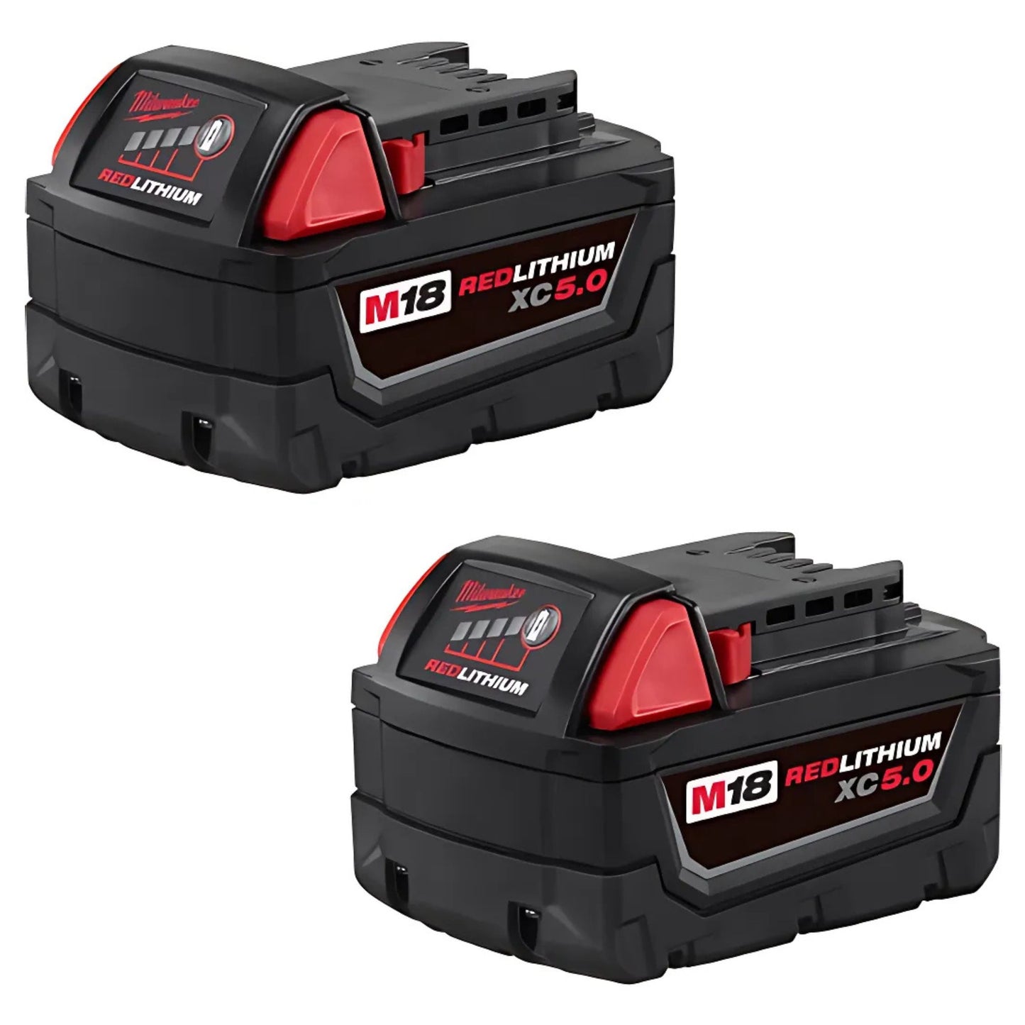 Milwaukee M18 REDLITHIUM XC5.0 Extended Capacity Battery Two Pack 48-11-1852