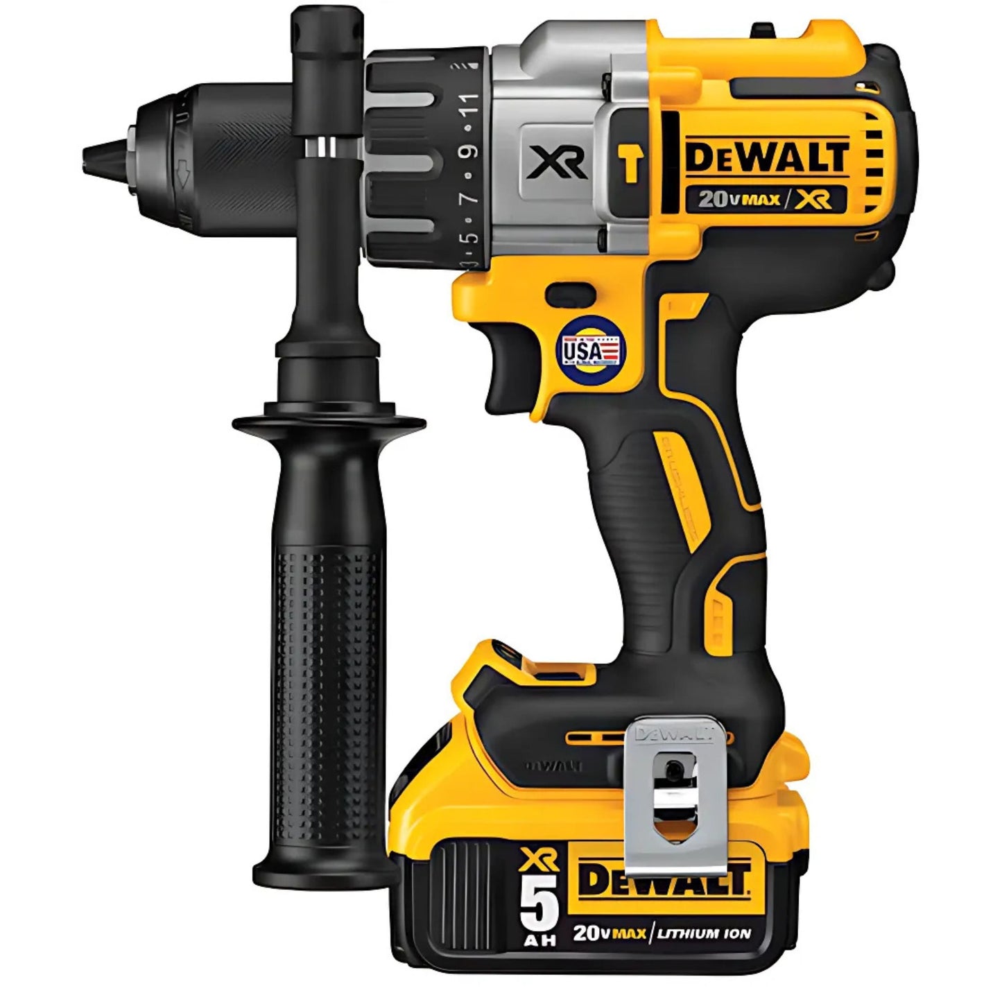 Dewalt 20V Max XR 3-Speed Hammer Drill Kit DEWDCD996P2