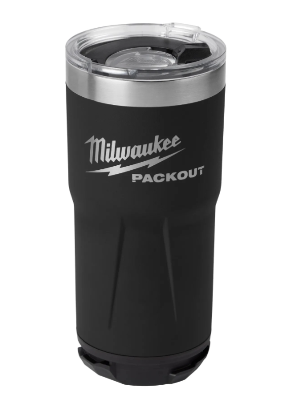 Milwaukee BLACK PACKOUT 20oz Tumbler 48-22-8392R
