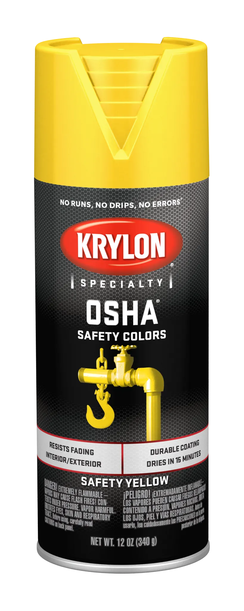 KRYLON OSHA Yellow Spray Paint (DISCONTINUED - NEW # DIVK01813)