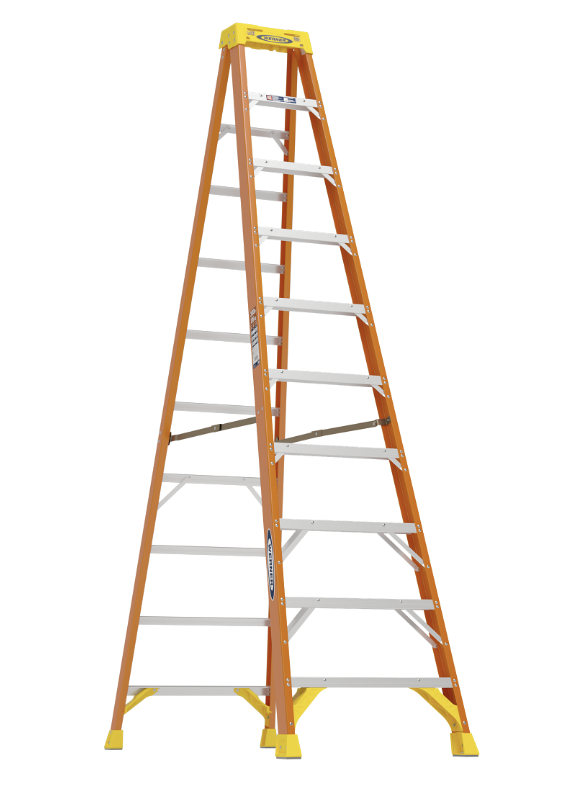Werner 6210 Fiberglass 10-foot Step Ladder