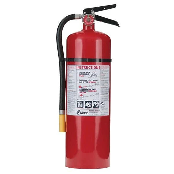 Kidde Pro Line 10 lb. ABC Fire Extinguisher with Wall Hanger (466204K)