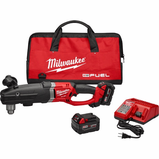 Milwaukee M18 FUEL™ SUPER HAWG™ 1/2" Right Angle Drill Kit (2709-22)