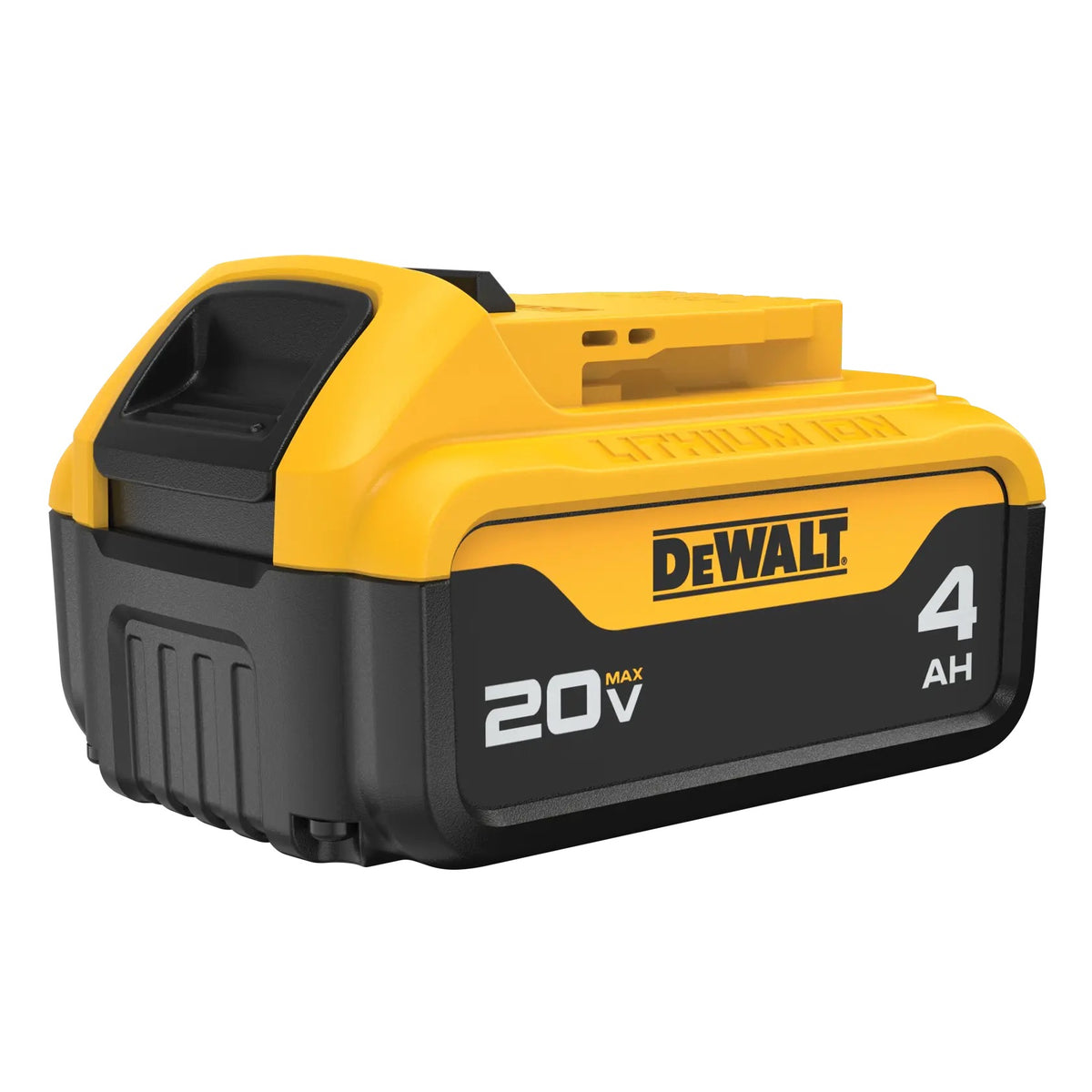 DeWalt 20V Max 4.0 AH battery with fuel gauge