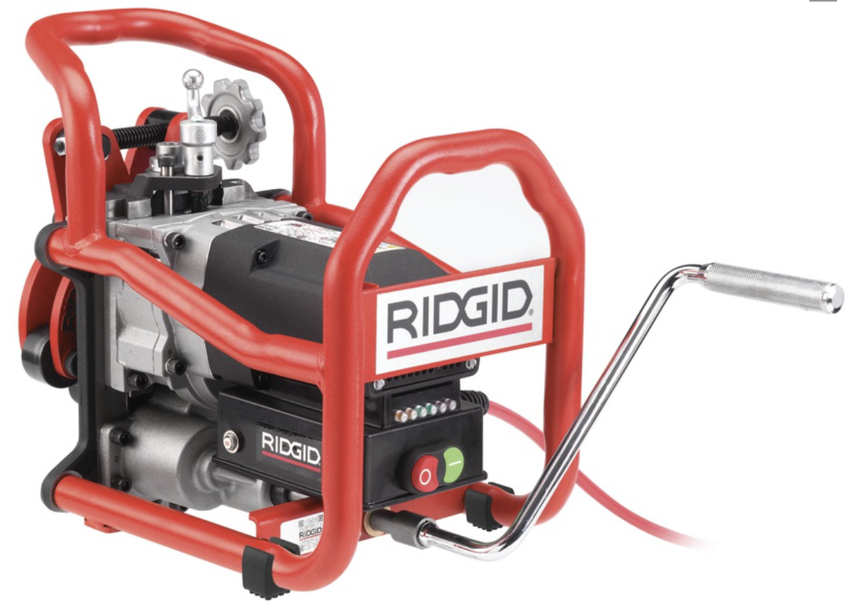RIDGID B-500 Transportable Pipe Beveller w/37 1/2° Cutter Head, 120V 49298