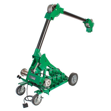 Greenlee UT10 Puller Package with Mobile Versi Boom and All Adapters 6906A