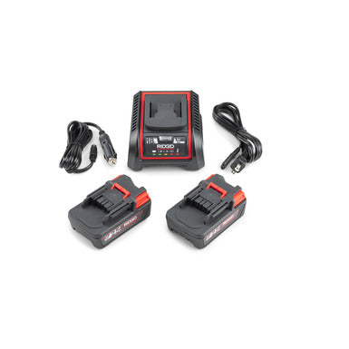 SET OF, 2 BAT/1 CHRGR+LIO