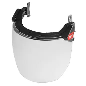 Milwaukee BOLT FULL FACE SHIELD - CLEAR DUAL COAT LENS (COMPATIBLE W/ MILWAUKEE SAFETY HELMETS AND HARD HATS)