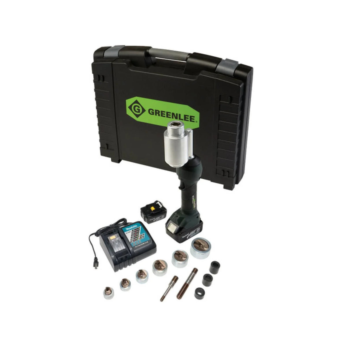 Greenlee Intelli-PUNCH 11-Ton Knockout Kit With SlugSplitter 1/2 In. - 2 In. (LS100X11SS)