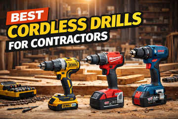 Best Cordless Drills for Contractors (2026) – Top Picks & Reviews