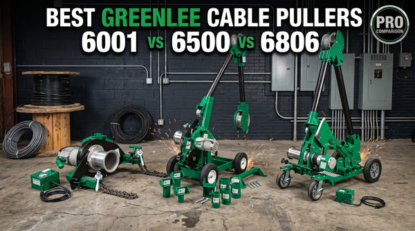 Best Greenlee Cable Pullers: 6001, 6500, or 6806 Comparison