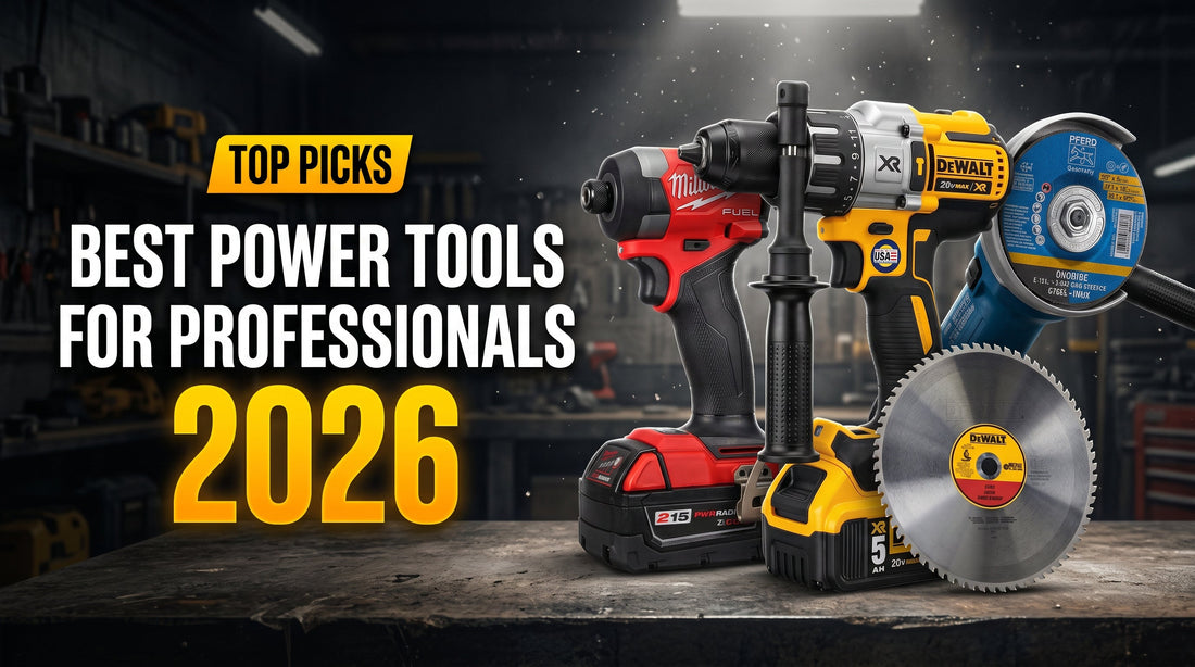 Random Power Tools Best Power Tools for Professionals (2026 Contractor Picks) – Tool Mart