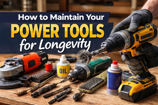 How to Maintain Your Power Tools for Longevity